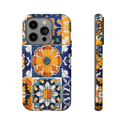 Mexican Tile iPhone Case Colorful Floral Phone Case