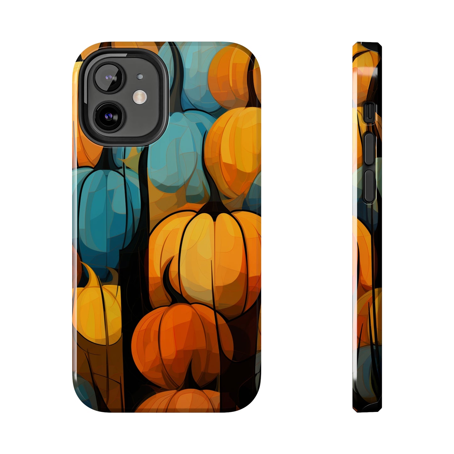 Halloween Fall Pumpkins iPhone Case | Embrace the Spooky Autumn Vibes