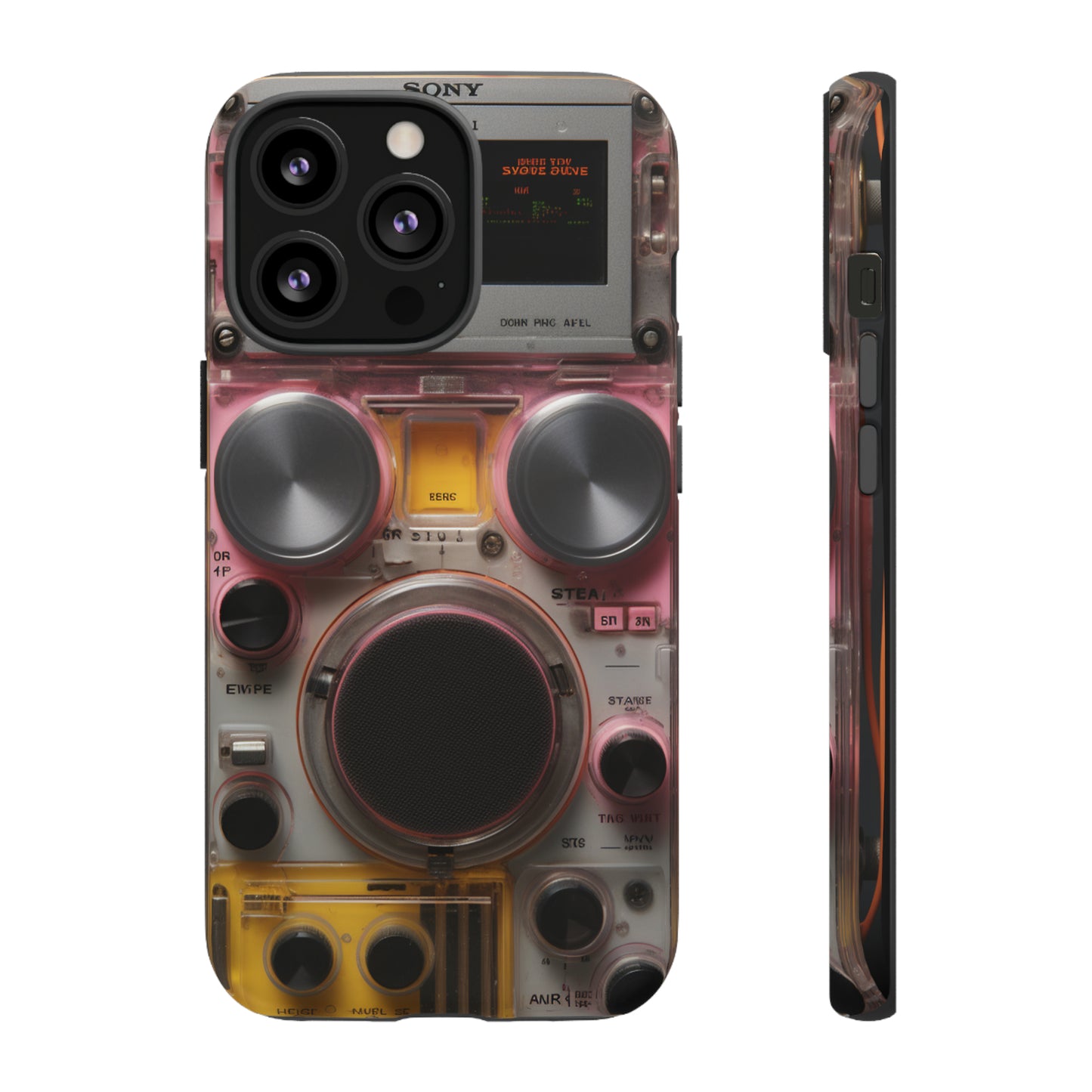 Cyberpunk Sci-Fi Techno Communicator Phone Case