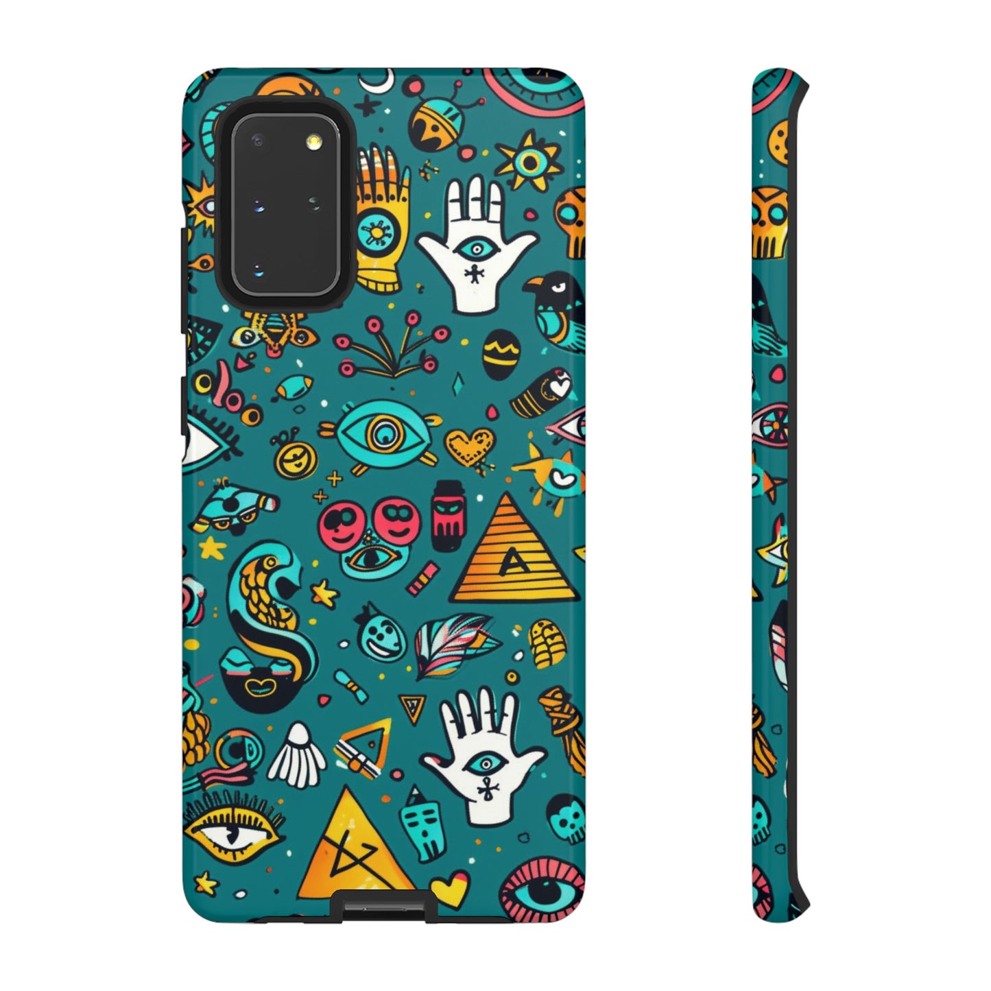 UFOs and Ancient Egypt Talisman Collage Phone Case