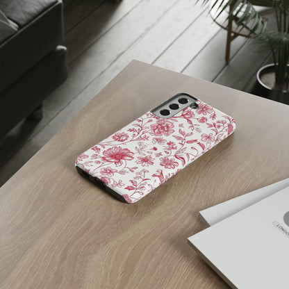 Pink Floral Wildflower Phone Case