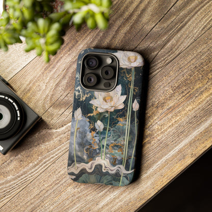 Lotus Floral Zen Art Phone Case