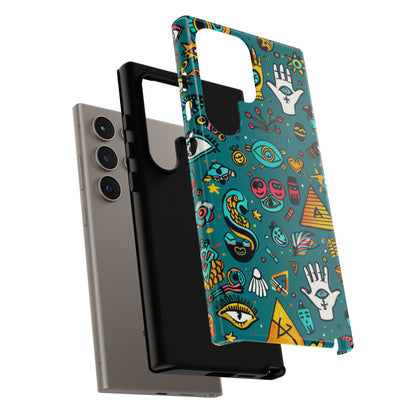 UFOs and Ancient Egypt Talisman Collage Phone Case