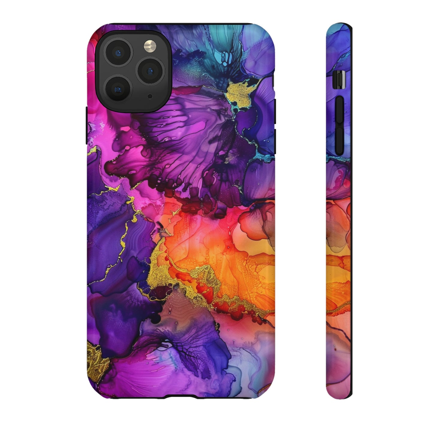 Floral Color Explosion iPhone 12 Case