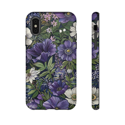 Floral Sage Purple Wildflower Phone Case