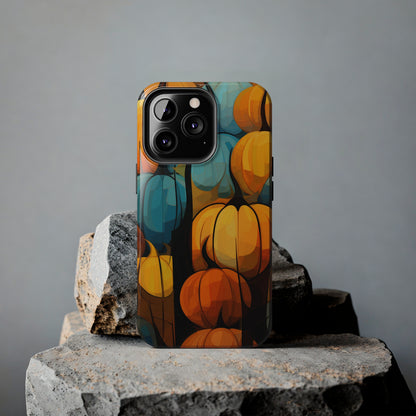 Halloween Fall Pumpkins iPhone Case | Embrace the Spooky Autumn Vibes