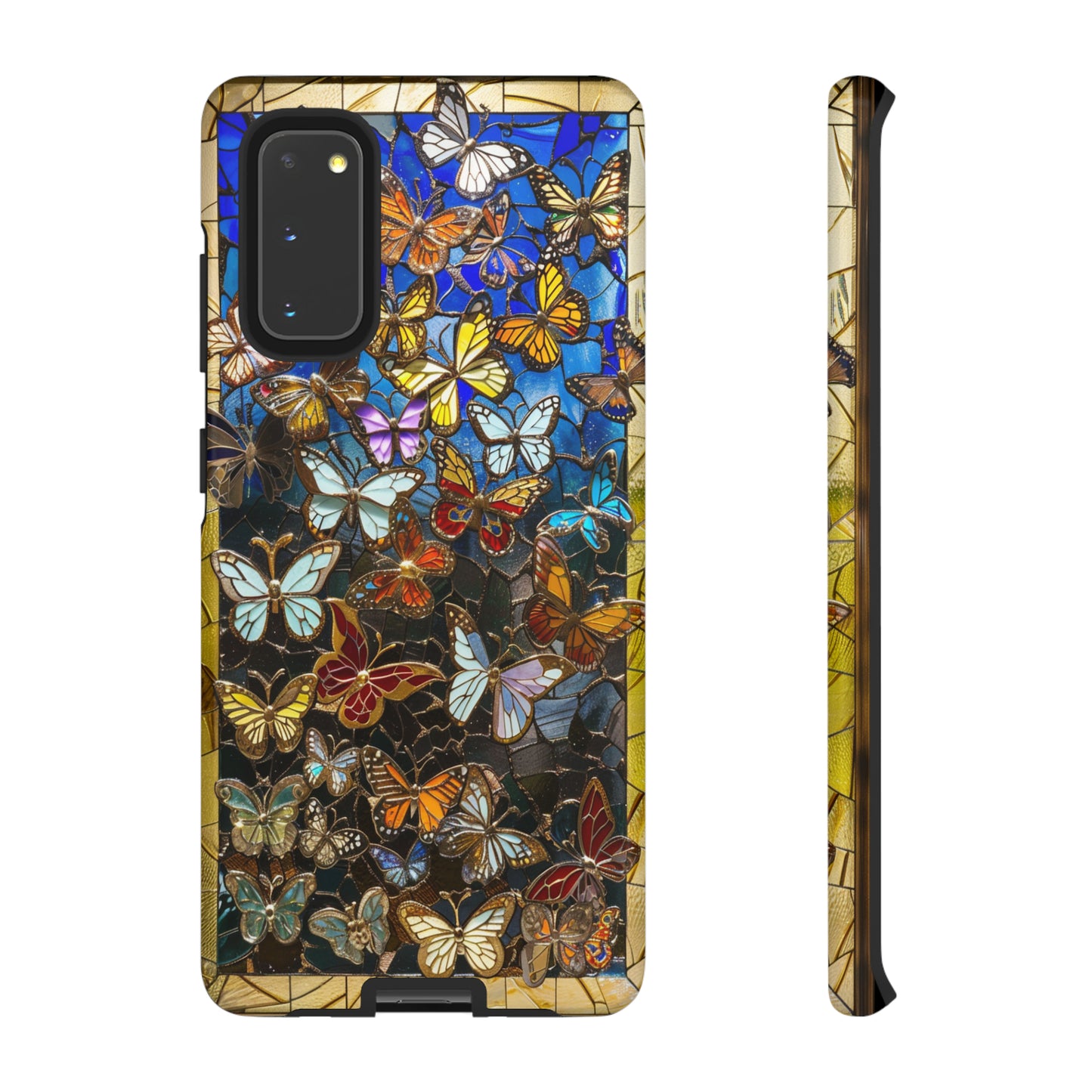 Butterfly Flower Garden Painting Phone Case