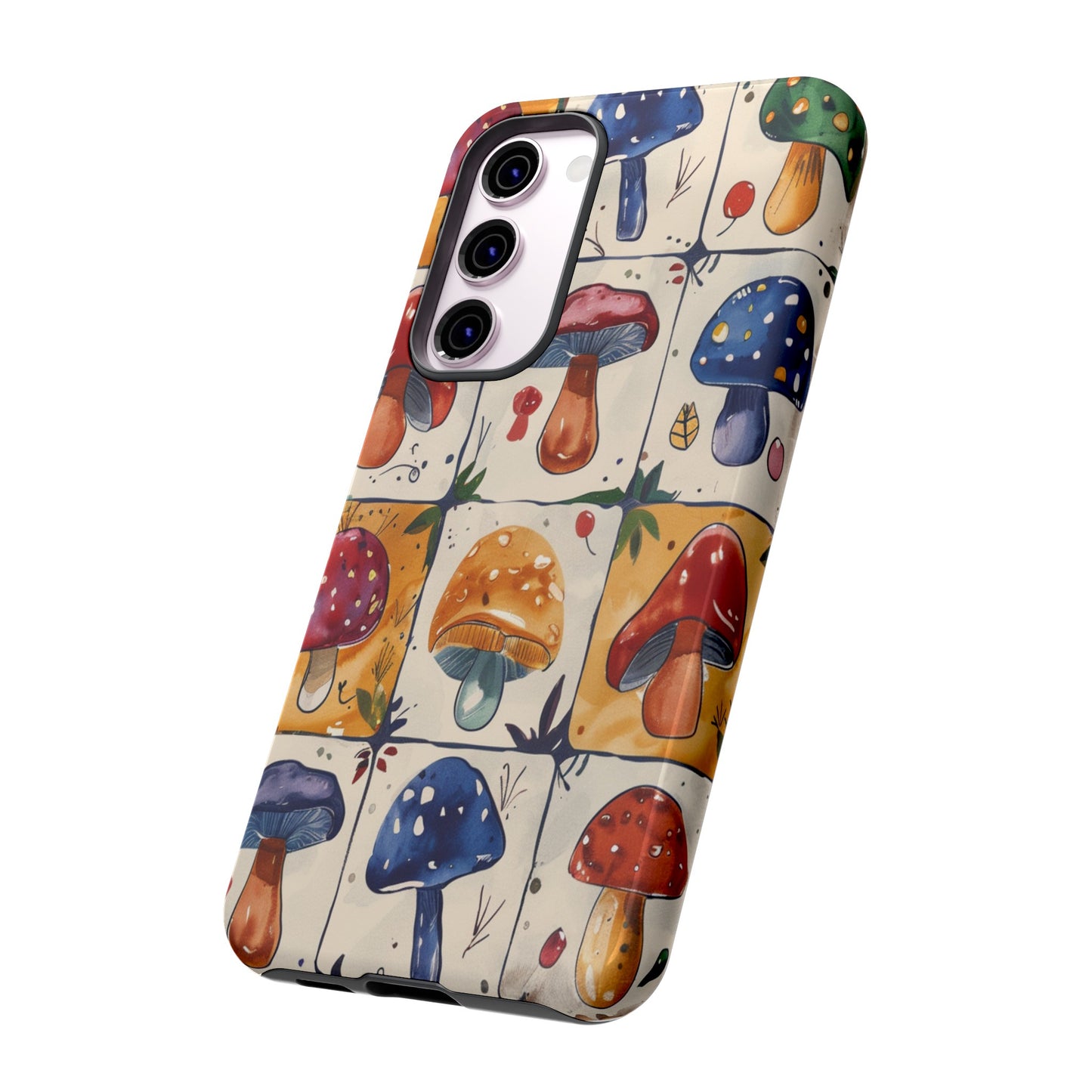 Trippy Magic Mushroom Toadstools Phone Case