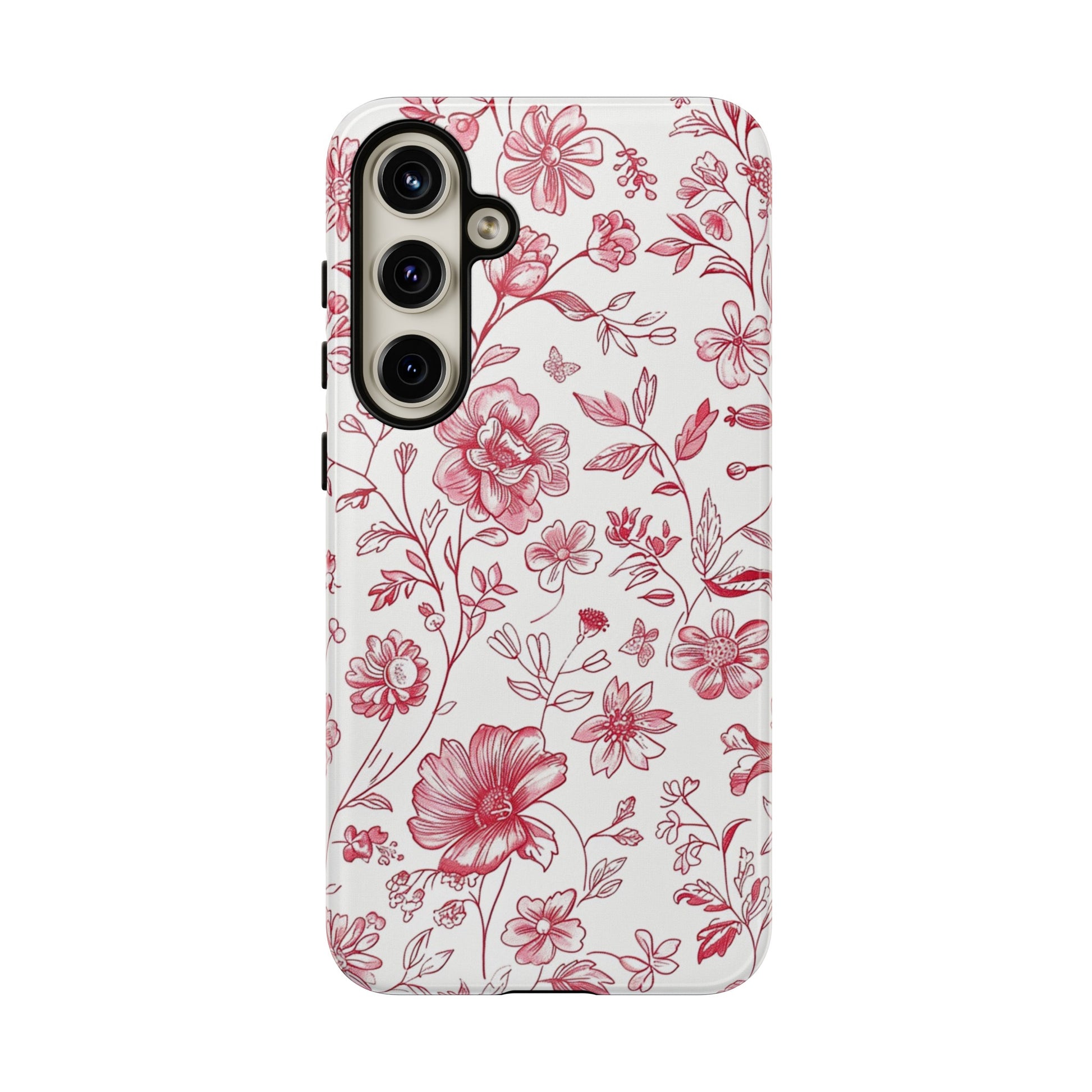 Pink Floral Wildflower Phone Case