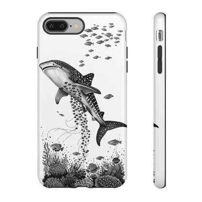 Whale Shark, Turtle, Manta Ray Phone Case