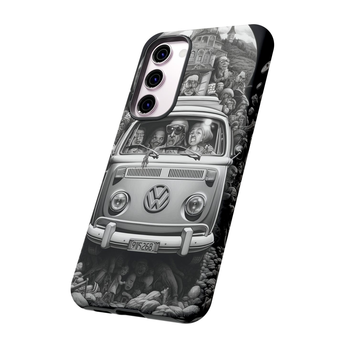 Vintage VW Camper Van iPhone Case