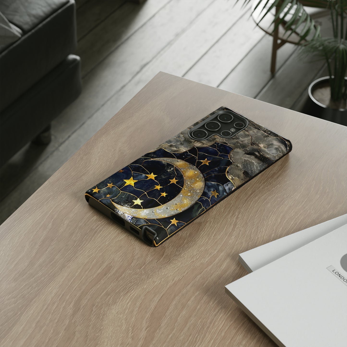 Celestial Season Stars and Moon Phone Case