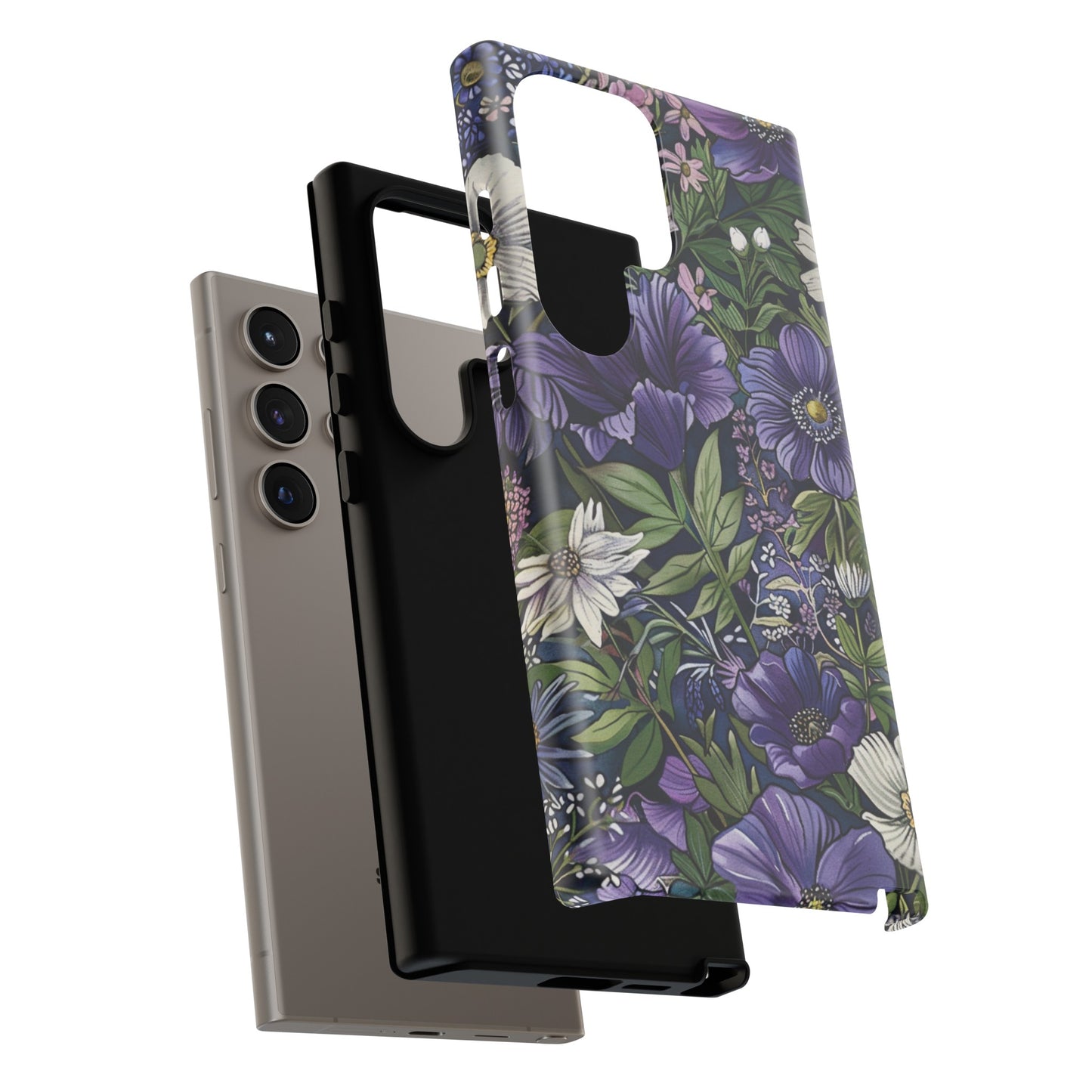 Floral Sage Purple Wildflower Phone Case