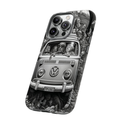 Vintage VW Camper Van iPhone Case