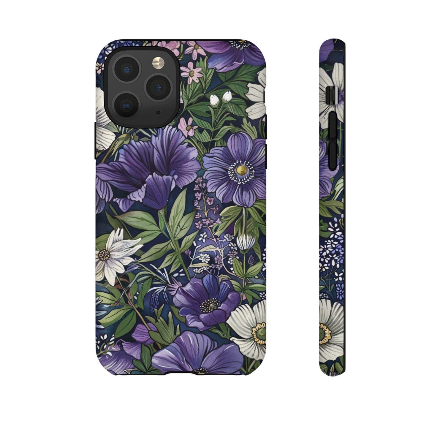 Floral Sage Purple Wildflower Phone Case