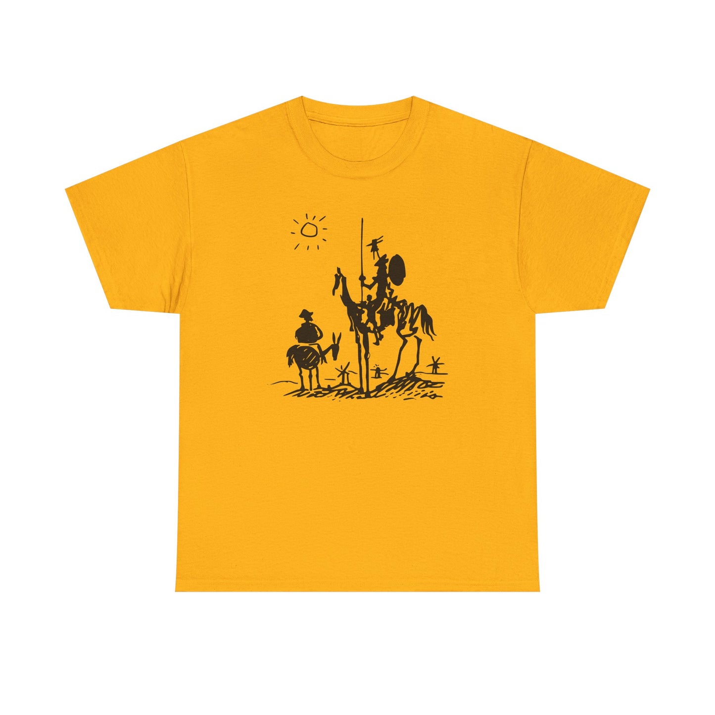 Don Quixote Classic Literature Graphic T-Shirt