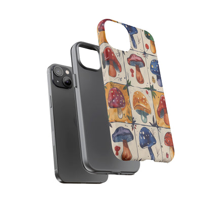 Trippy Magic Mushroom Toadstools Phone Case