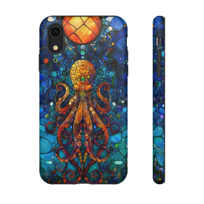 Octopus Stained Glass Undersea Magic Phone Case