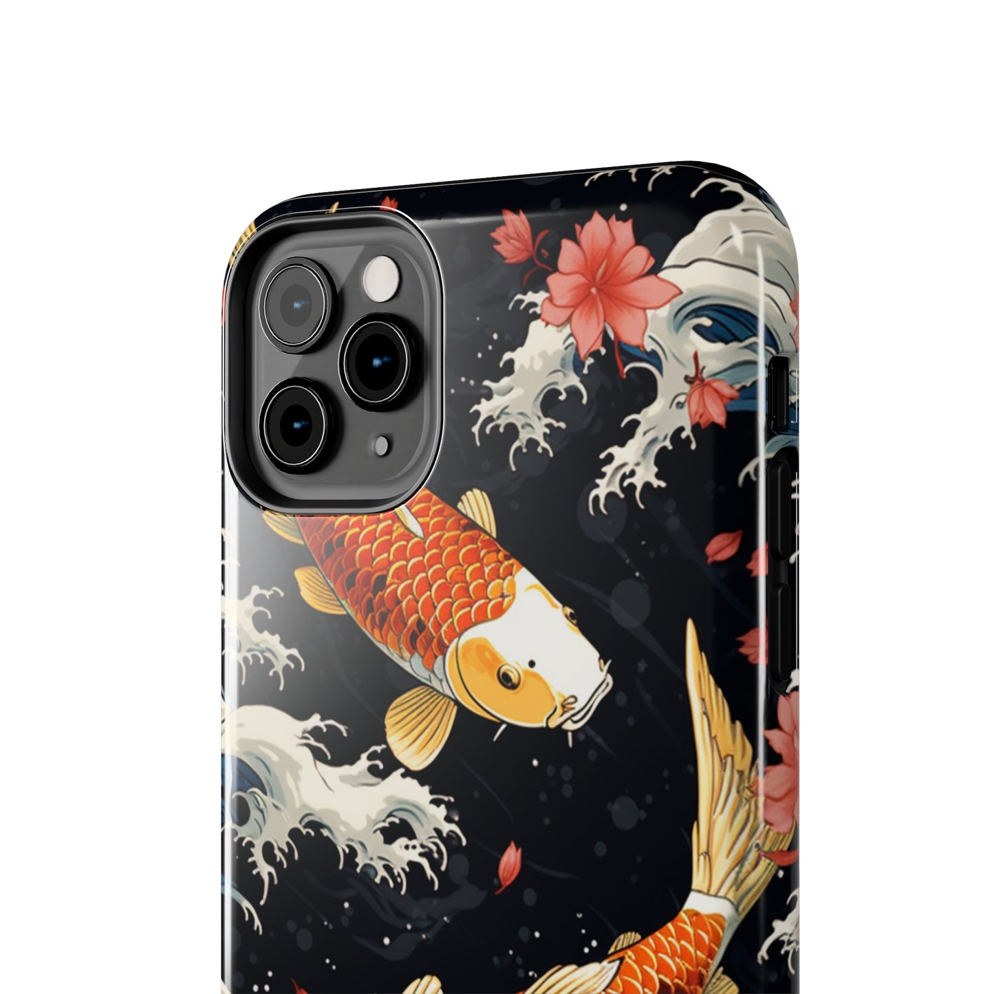 Graceful Flow: Koi Fish Inspired | Japanese Art Masterpiece iPhone Case