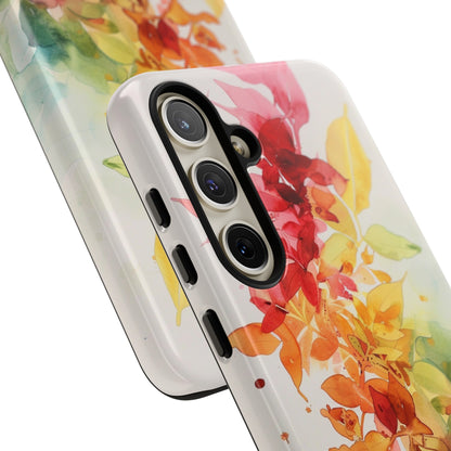 Watercolor floral art phone case for Samsung Galaxy S24 case