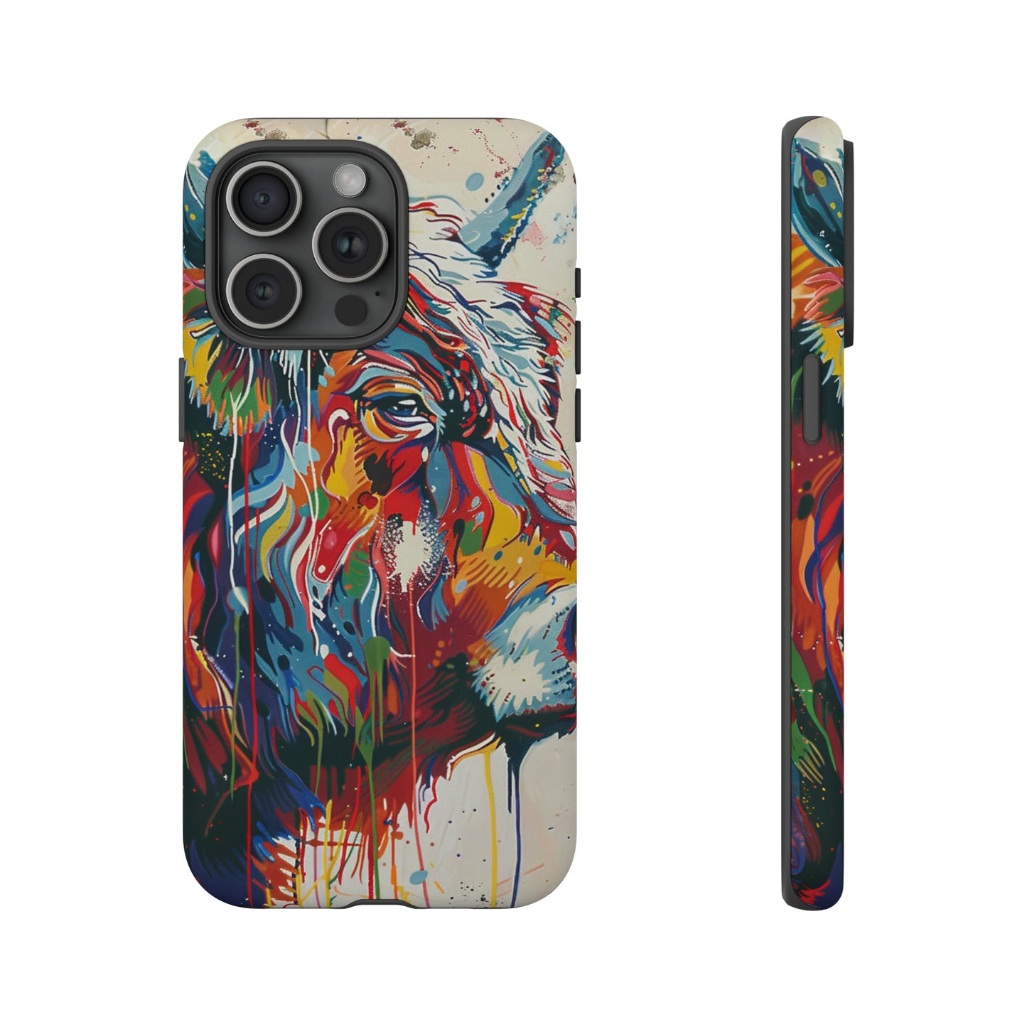 Whole Lotta Bull Abstract Phone Case