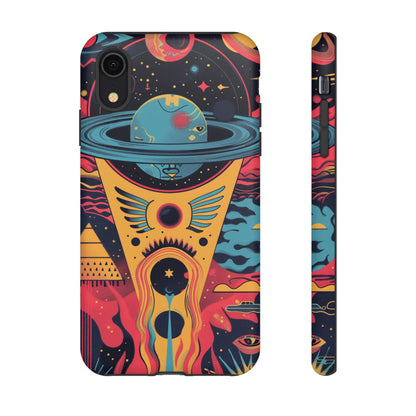 Cosmic Journey Space and Time Phone Case