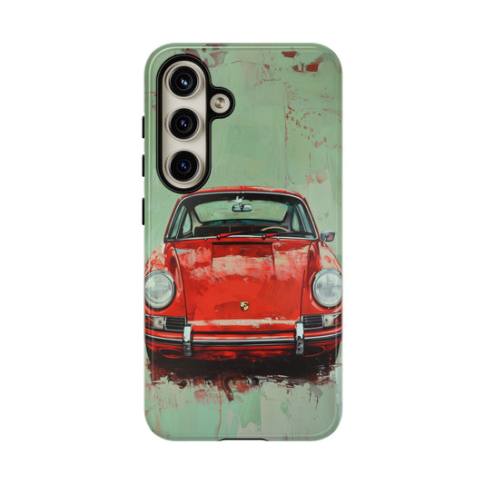red Porsche 911 phone case for iPhone 15 case