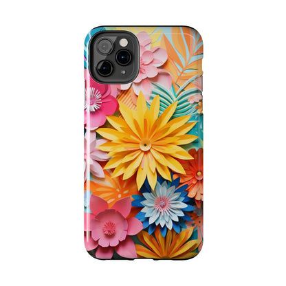 iPhone 12 Pro Max Artistry: Paper Floral Design – Crafted Elegance for iPhone 13 Pro and iPhone XR Enthusiasts