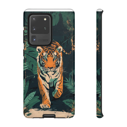 Retro Jungle Tiger Phone Case