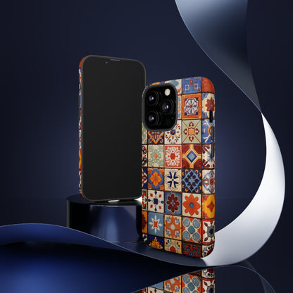 Mexican Tile Phone Case Fits all iPhone 15, Samsung and Pixel