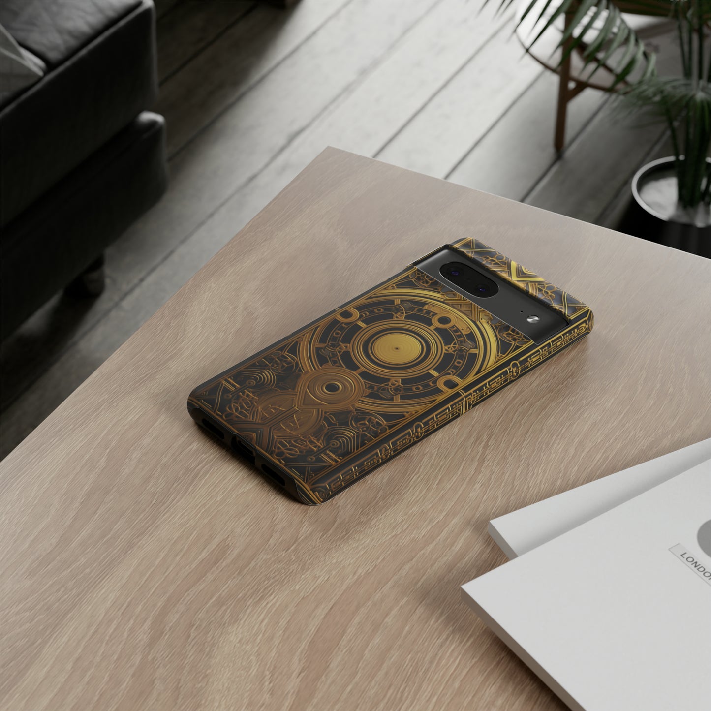 Gold Mandala Phone Case