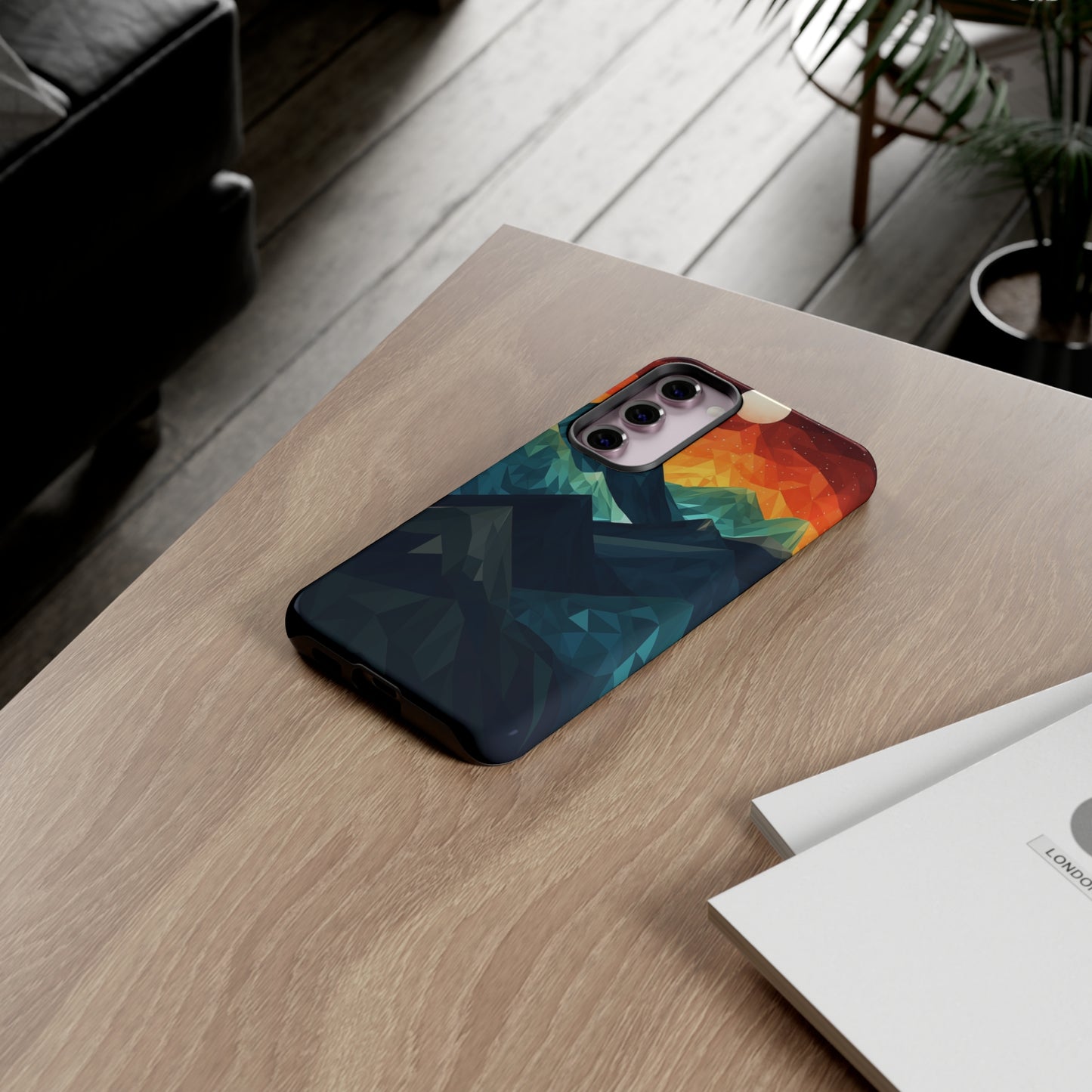 Mountain Abstract Tough Case | Embrace Nature's Beauty with a Durable Phone Case