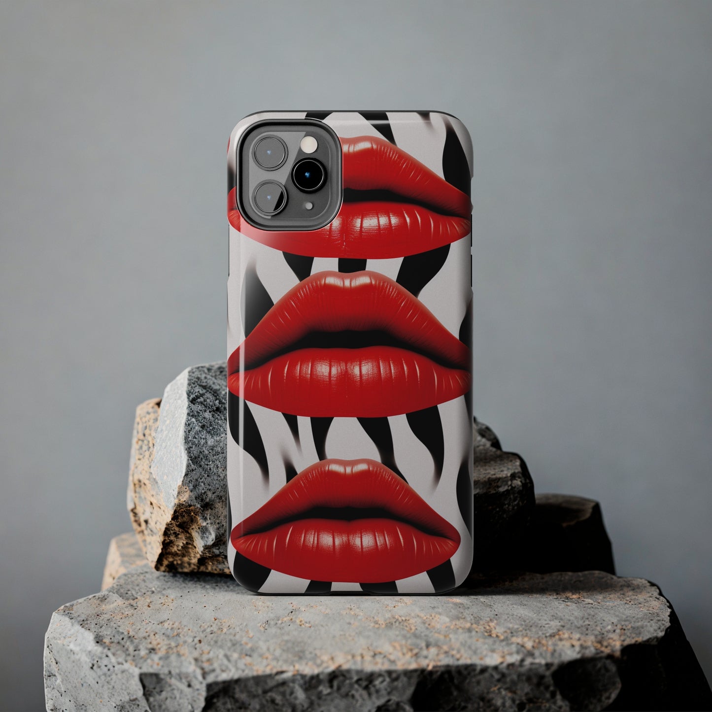 Kiss Lips iPhone Case | Expressive and Playful Design for iPhone 11, 12, 13, 14