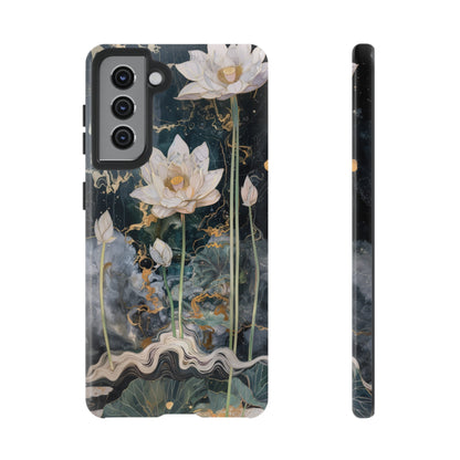 Lotus Floral Zen Art Phone Case