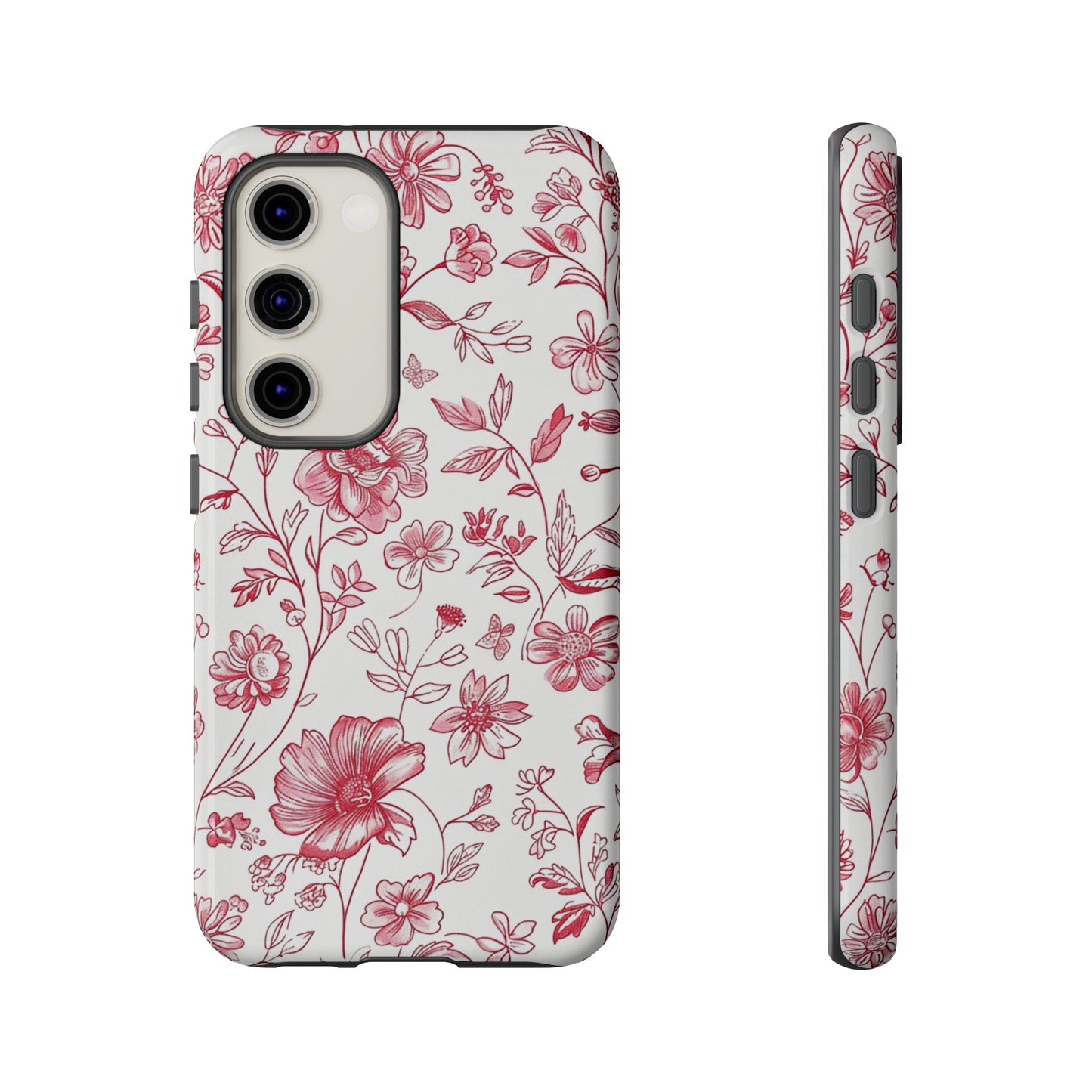 Pink Floral Wildflower Phone Case