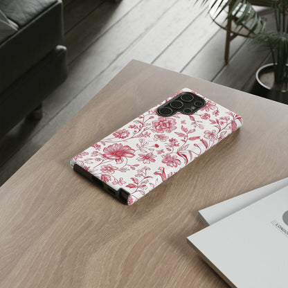 Pink Floral Wildflower Phone Case