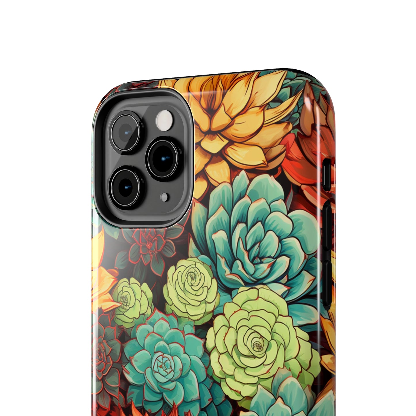 Succulent Desert Cactus Floral iPhone Case | Embrace the Beauty of Arid Elegance