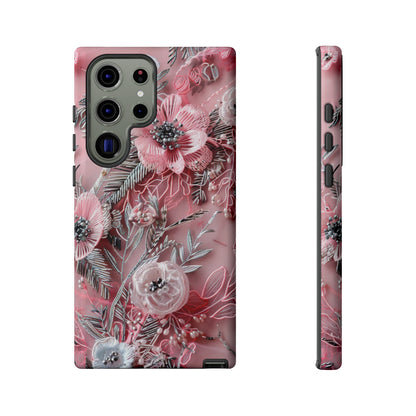 Coquette Aesthetic Floral Art Phone Case