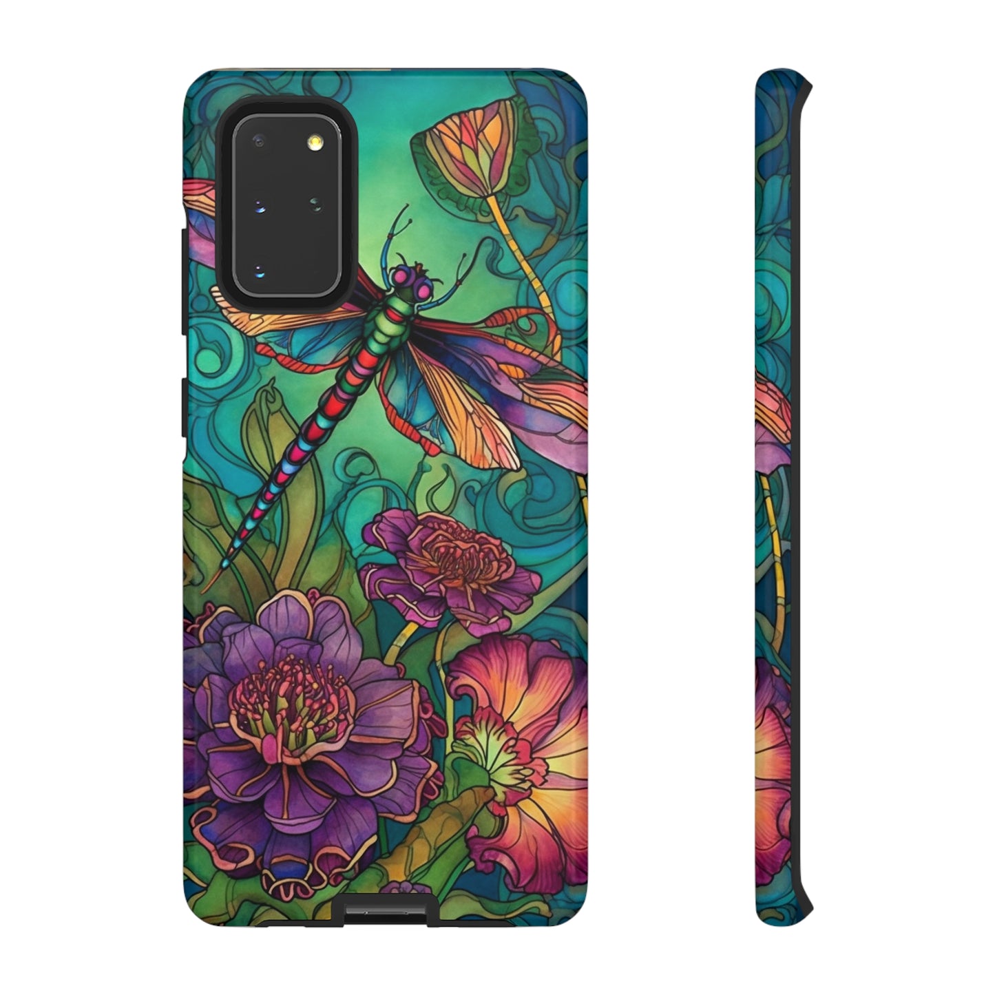 Art Nouveau Dragonfly - A Timeless Symbol of Elegance for Google Pixel, iPhone, and Samsung Cases