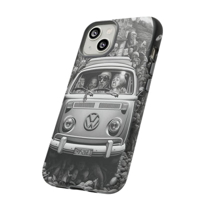 Vintage VW Camper Van iPhone Case