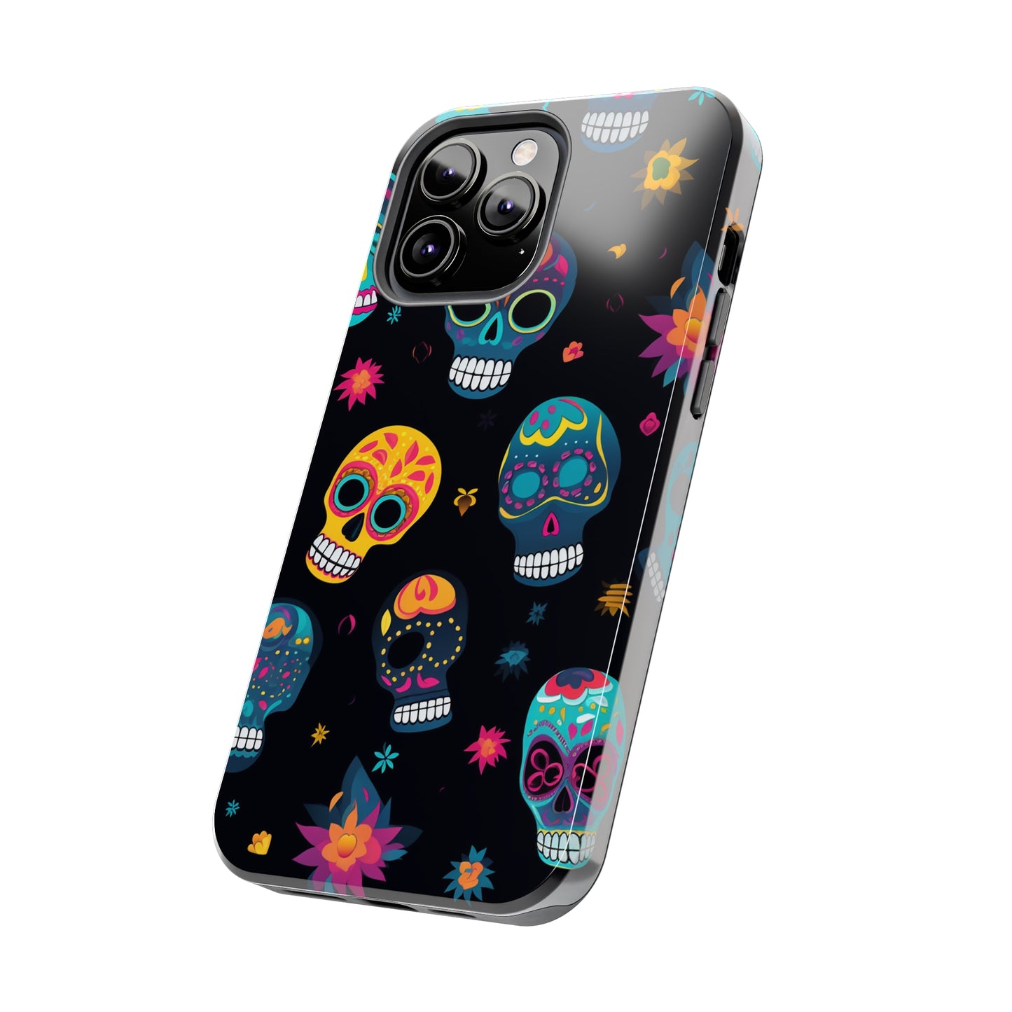 Sugar Skull iPhone Case | Day of the Dead Elegance for Apple iPhone Models