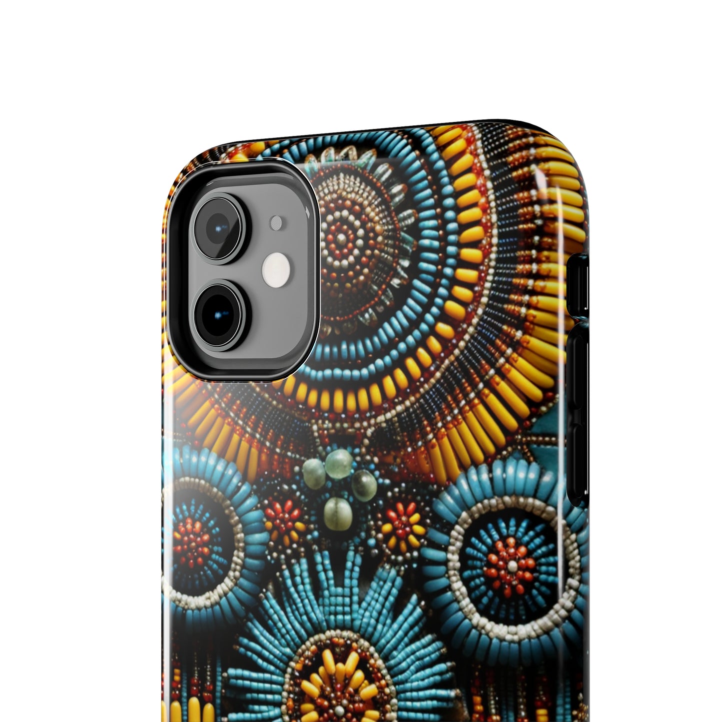 Native American Beadwork iPhone Case | Crafted Elegance with Cultural Heritage