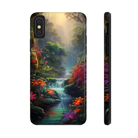 Magical Jungle Rain Forest iPhone Case