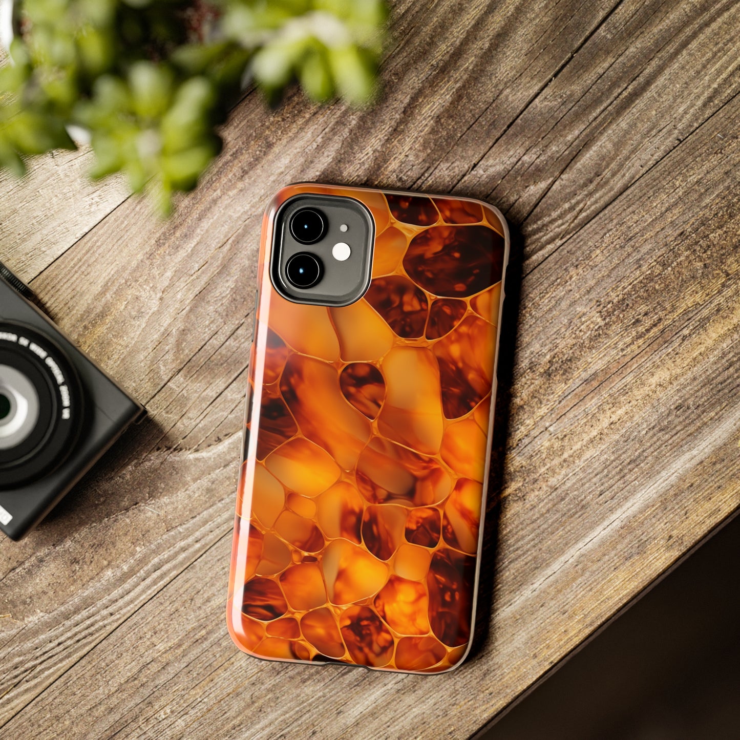 Retro Tortoise Shell iPhone Case | Vintage Elegance and Modern Protection