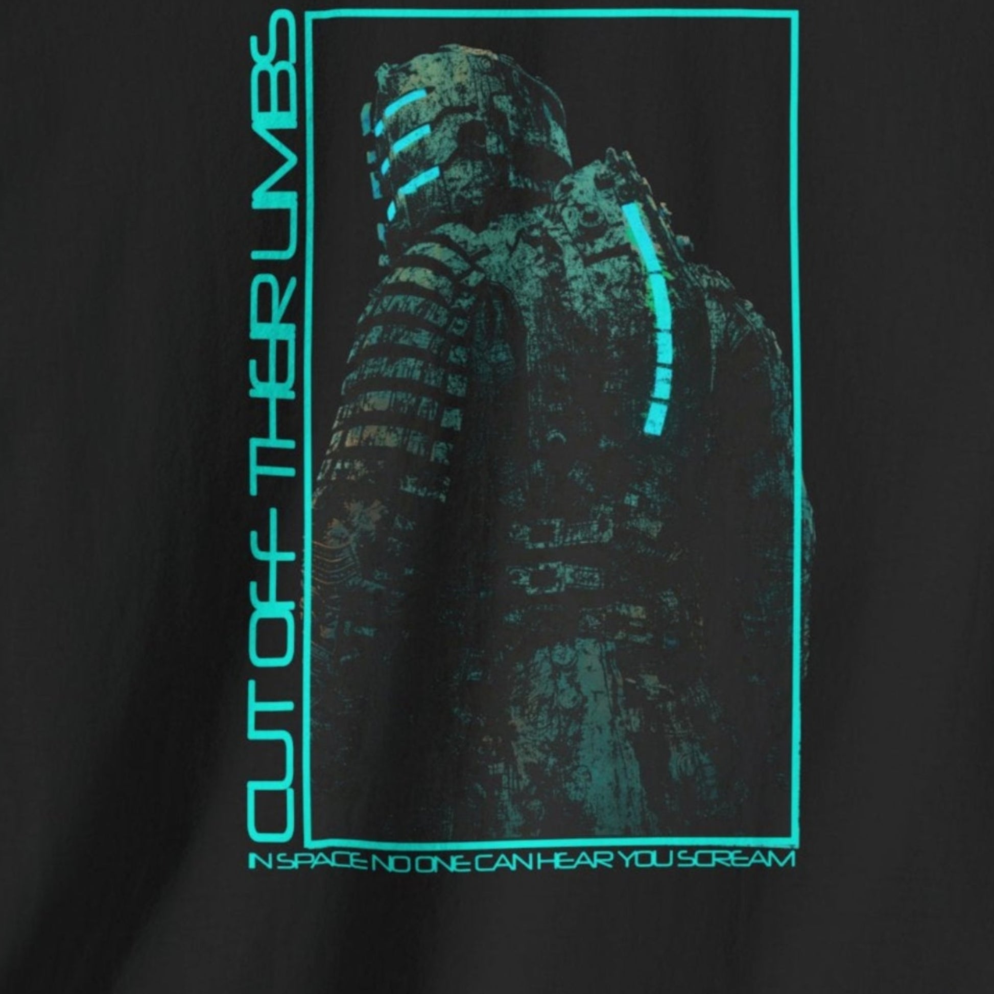 sci fi survival horror retro space engineer t shirt