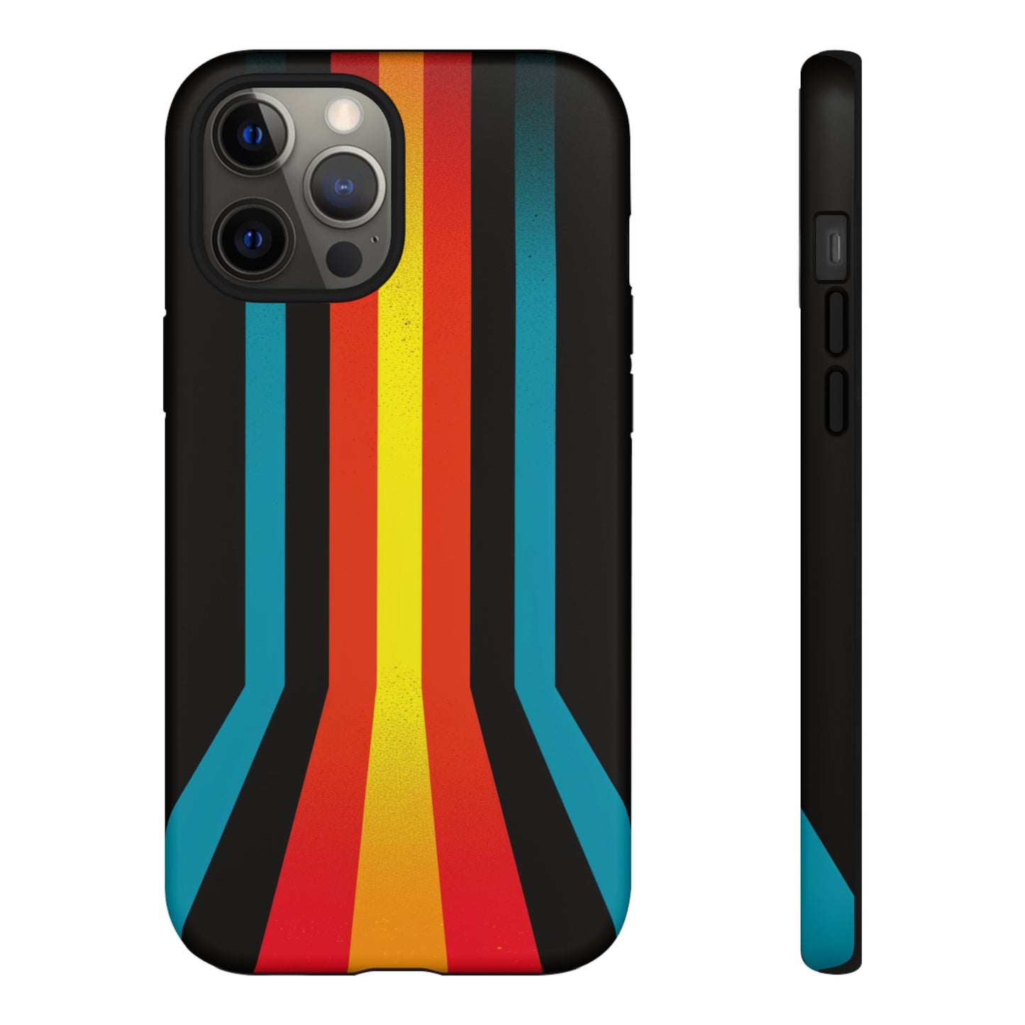 Retro Lines 1980s Flashback Phone Case