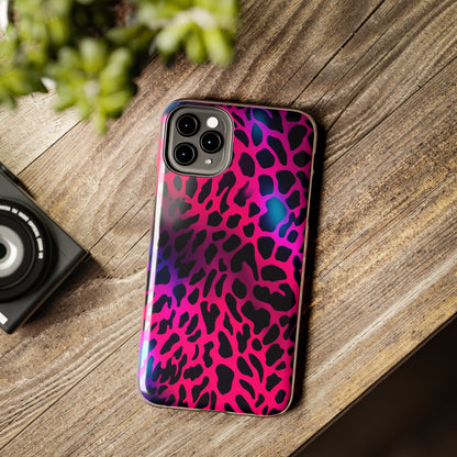 Wild Child: Trippy Leopard Spots Mystique | Dynamic iPhone Case