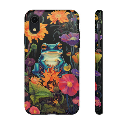 Floral Frogs Elegance Phone Case for Google Pixel, iPhone & Samsung Galaxy