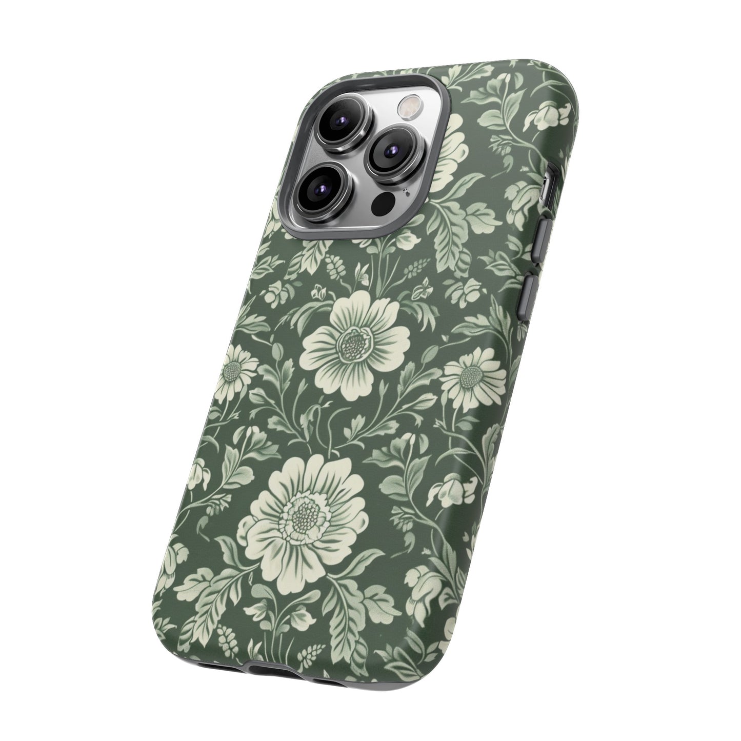 Floral Sage Green Wildflower Phone Case