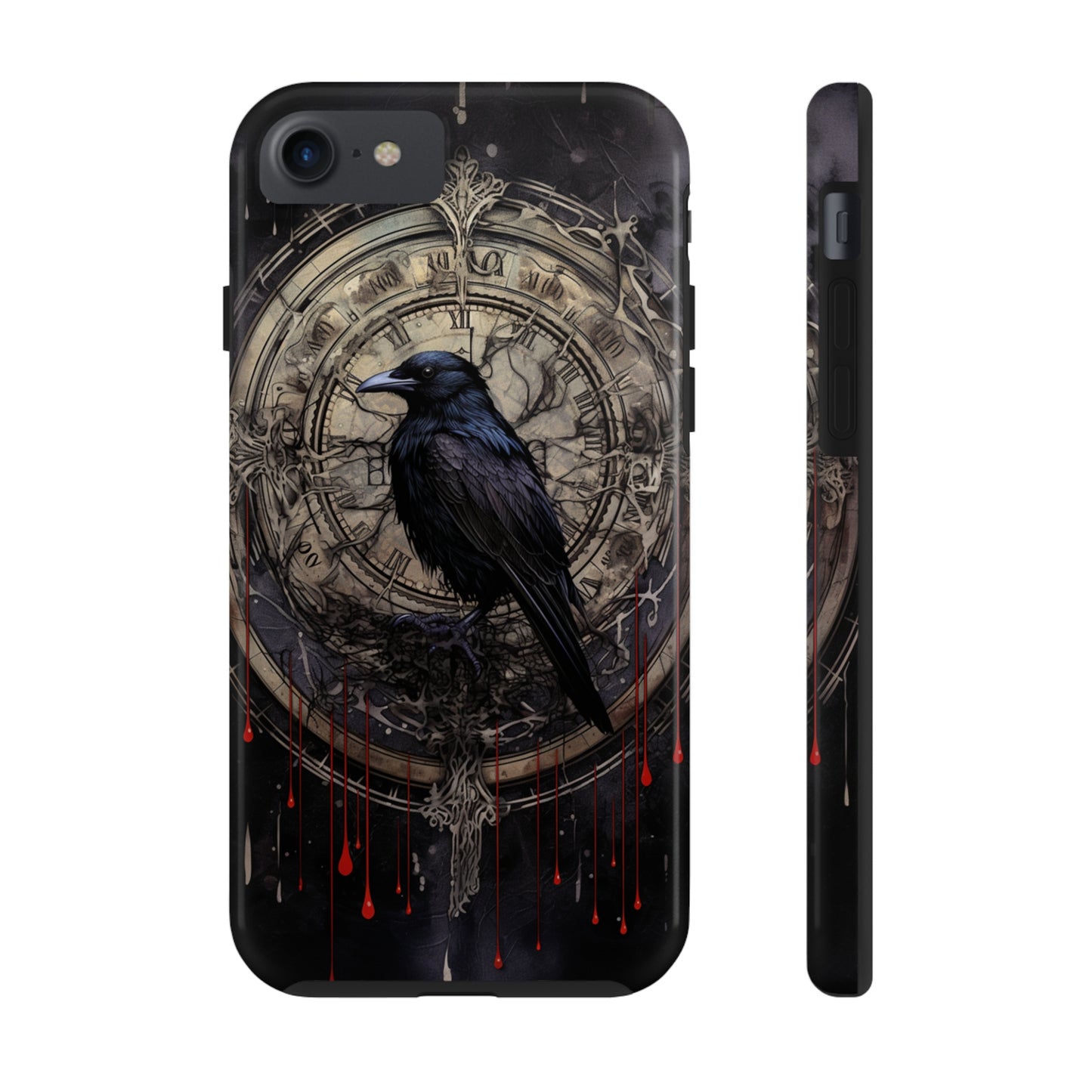 Nevermore Edgar Allan Poe iPhone Case | Embrace the Haunting Beauty of 'The Raven'